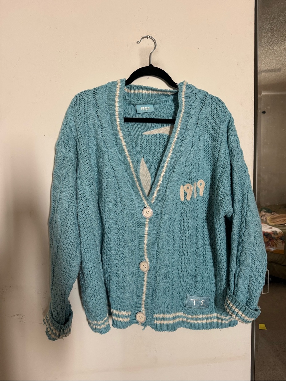 Taylor Swift 1989 Cable Knit Cardigan Sweater
